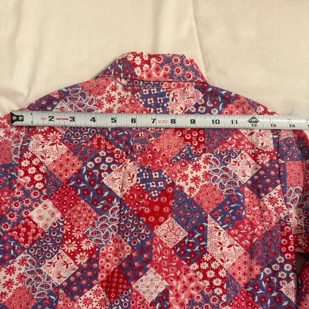 🔥 Vintage Panhandle Slim Patchwork Western Snap … - image 5